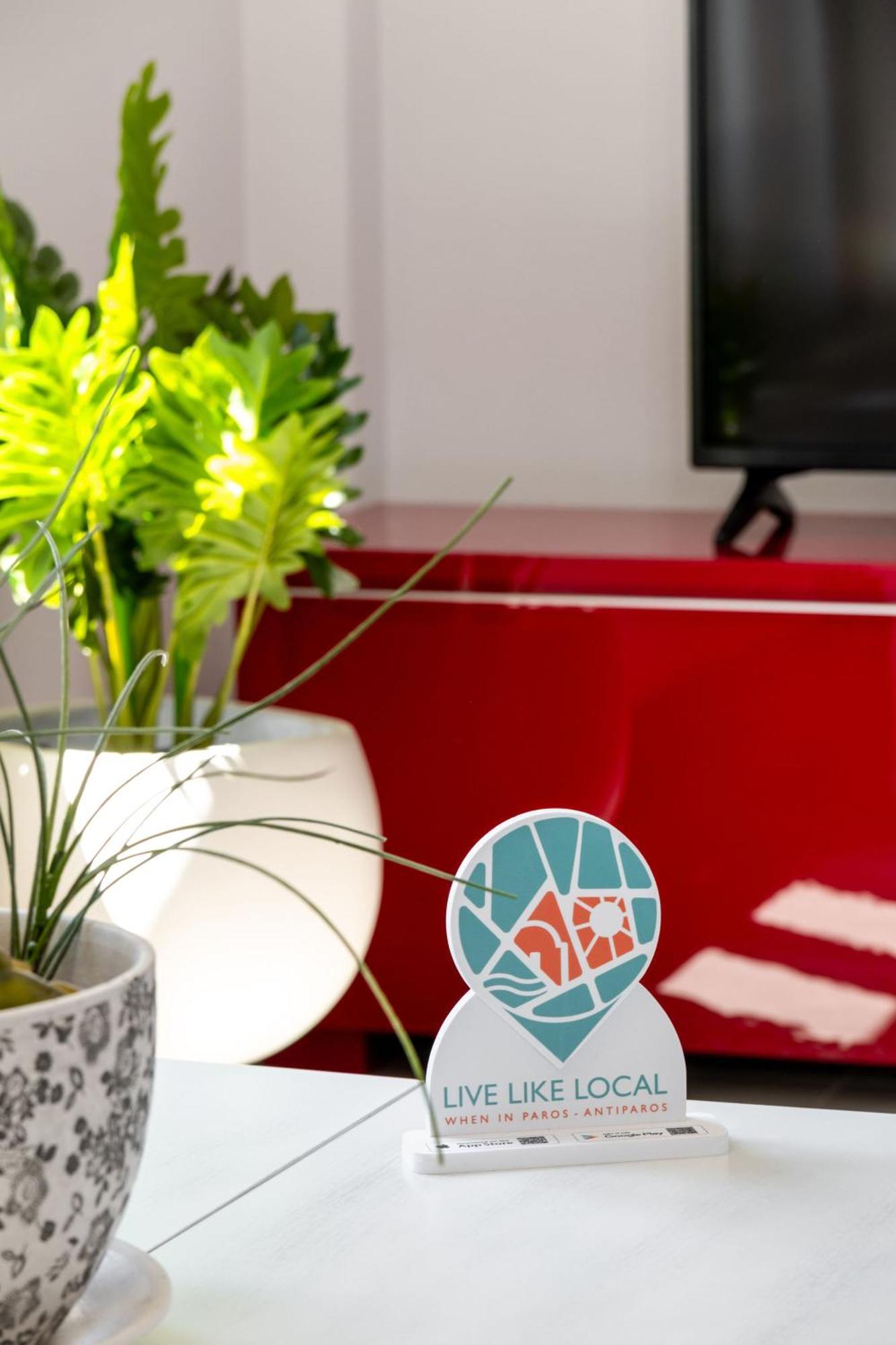 Azzurro Bianco Suites Páros Eksteriør billede